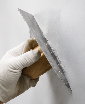 Interior plastering work